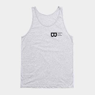 museum of the Boobies (small logo) LS Tank Top